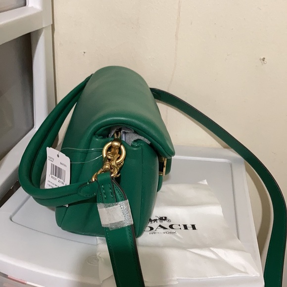 Coach Tabby Shoulder bag 26 Pillow Green - Picture 6 of 14